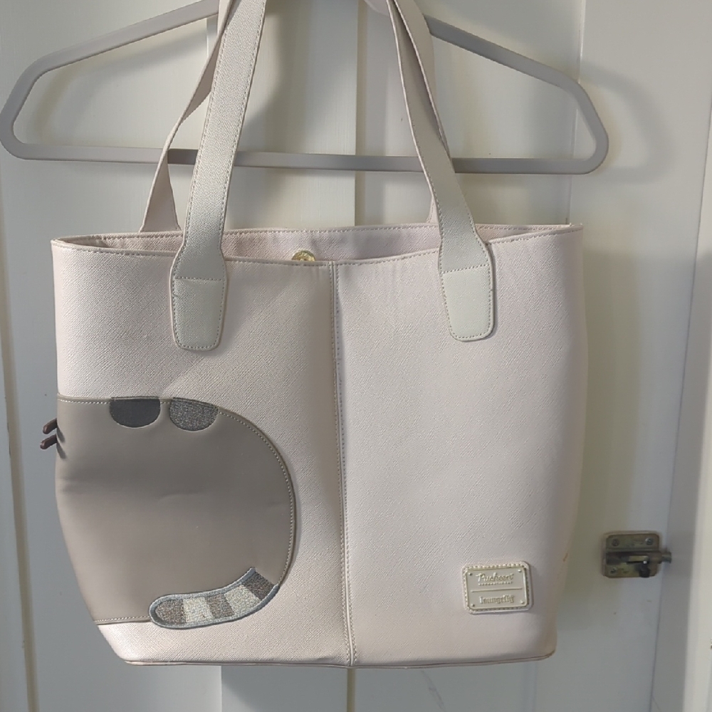 Pusheen Elegant Light Pink Tote Bag